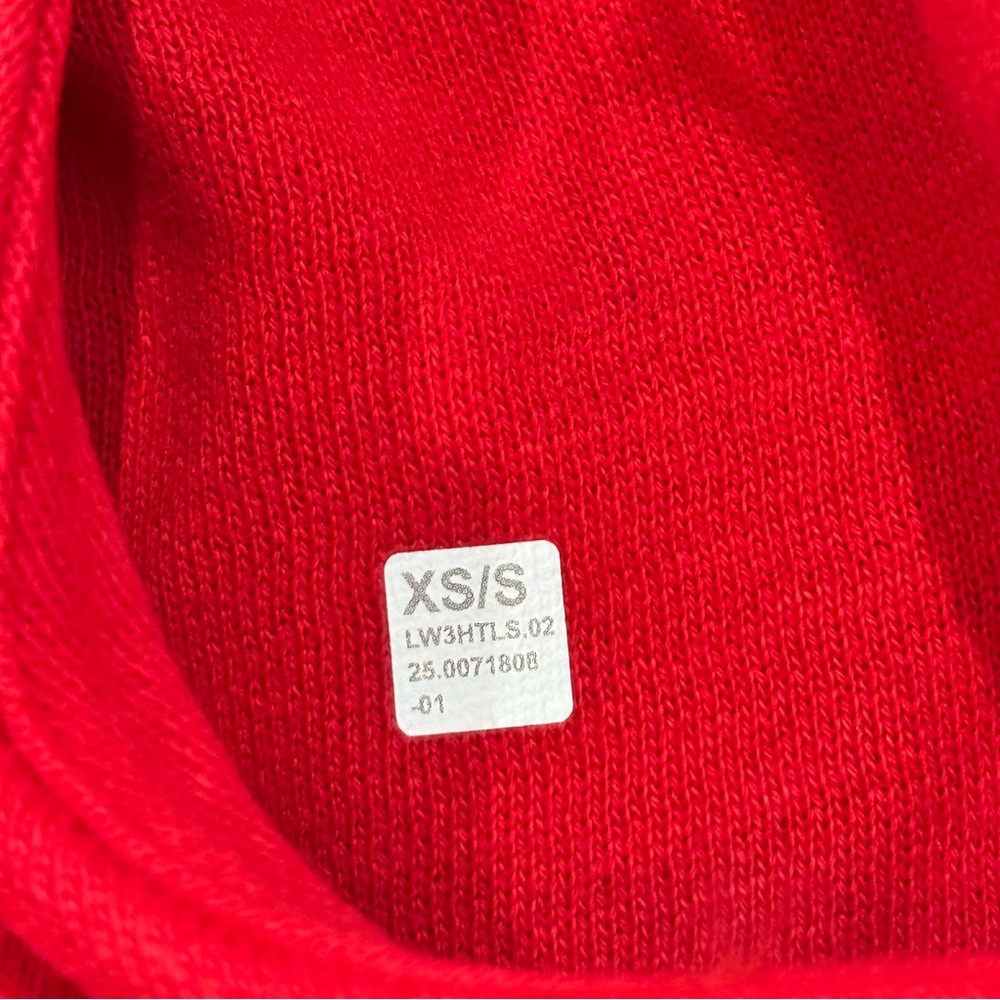 NWT LULULEMON SCUBA HOODIE FULL ZIP DARK RED GOLD ZIPPER SIZE XS / S - Picture 8 of 11